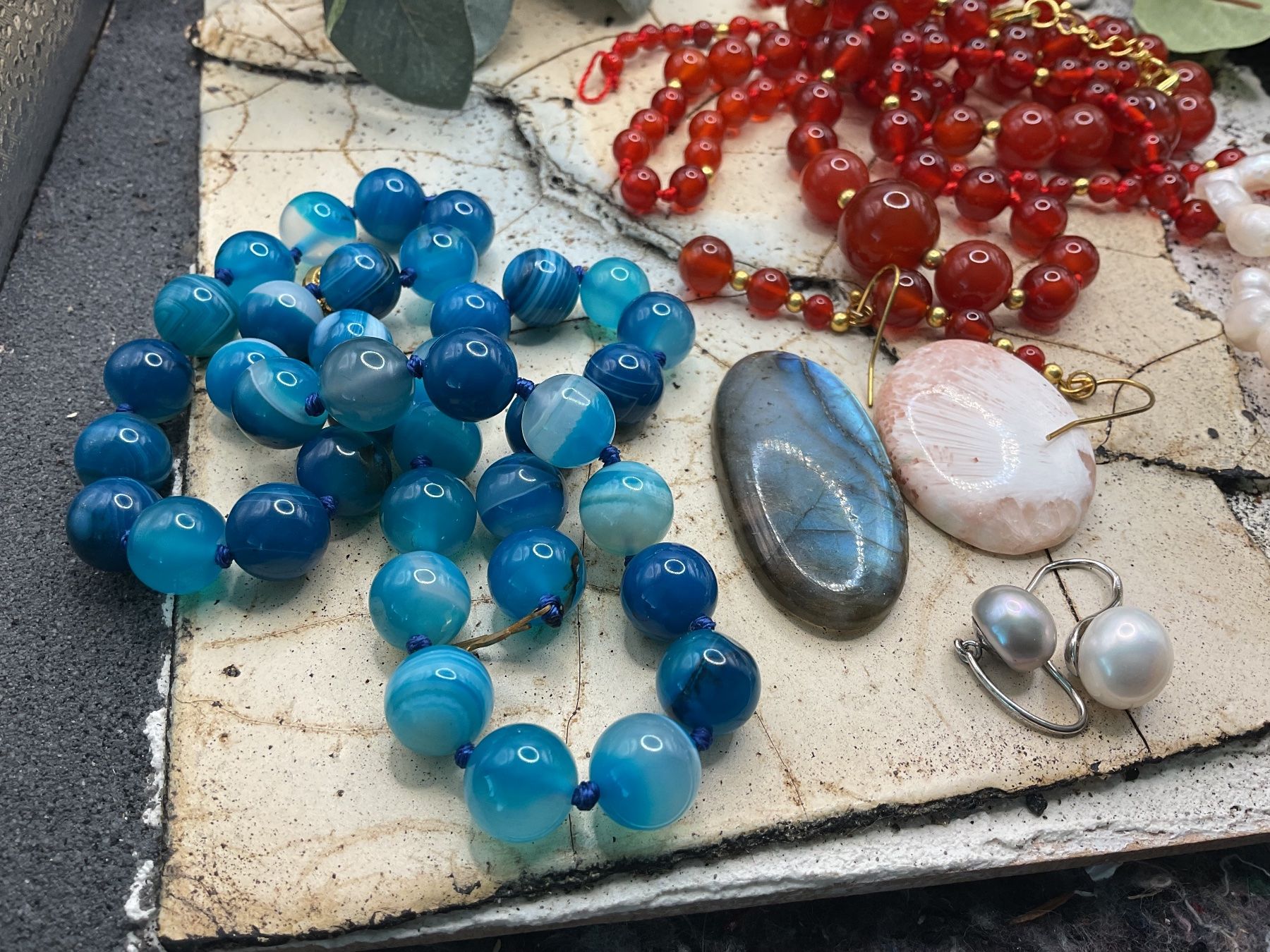 Sonstiger Schmuck: Konvolut Schmucksteine – Gebraucht aus luzern von Alpendorf1 4