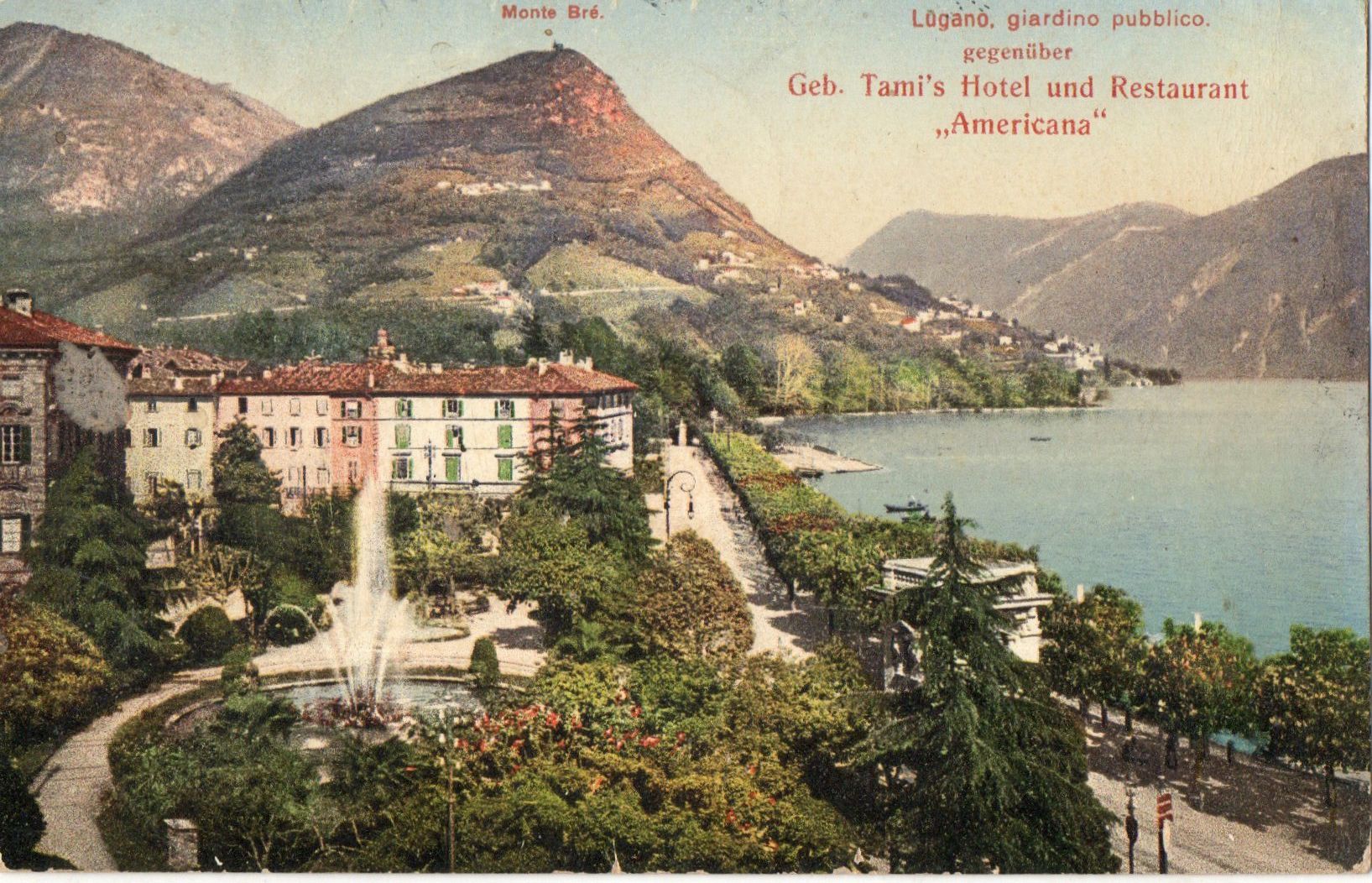 Cartes postales: Lugano – D'occasion à Melano par pisonsdro