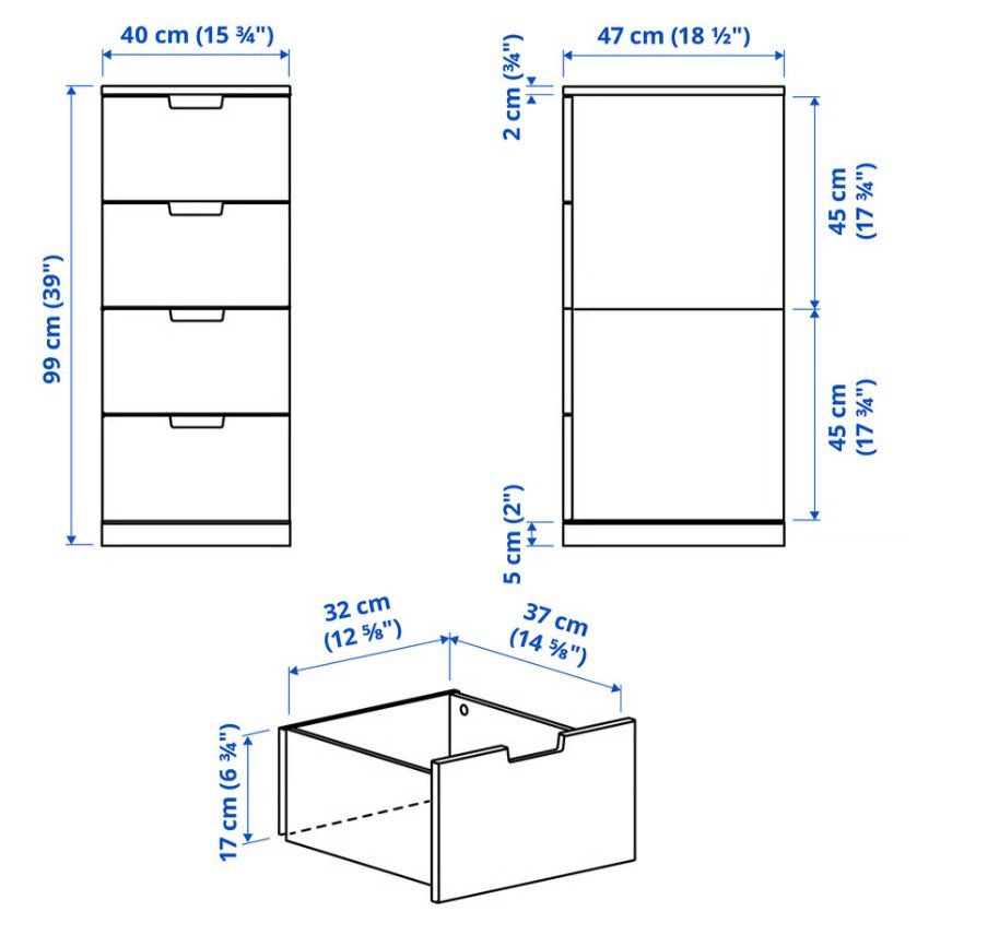 Ikea Cassettiere: IKEA Schubladenmöbel NORDLI - 6 Schubladen – Usato da Zürich venduto da Letzi-Kiosk 7