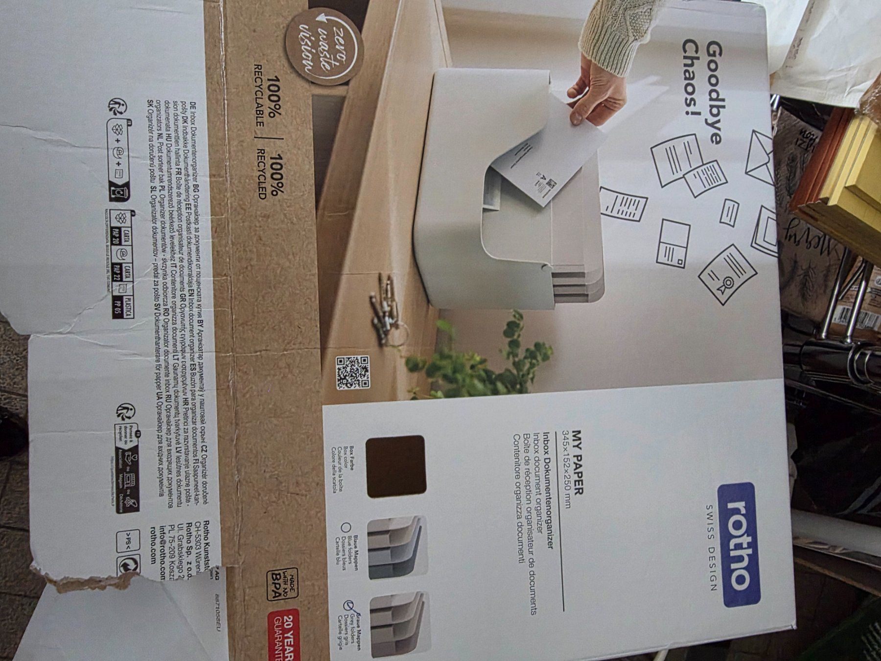 Rotho Sistemi di archiviazione: My Paper von Rotho Dokumentenbox – Nuovo e nell'imballaggio originale da Wikon venduto da Speedy_li