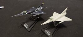 Mirage III RS, CH Armee, AMIR Black&White 1:100 Metal Modell