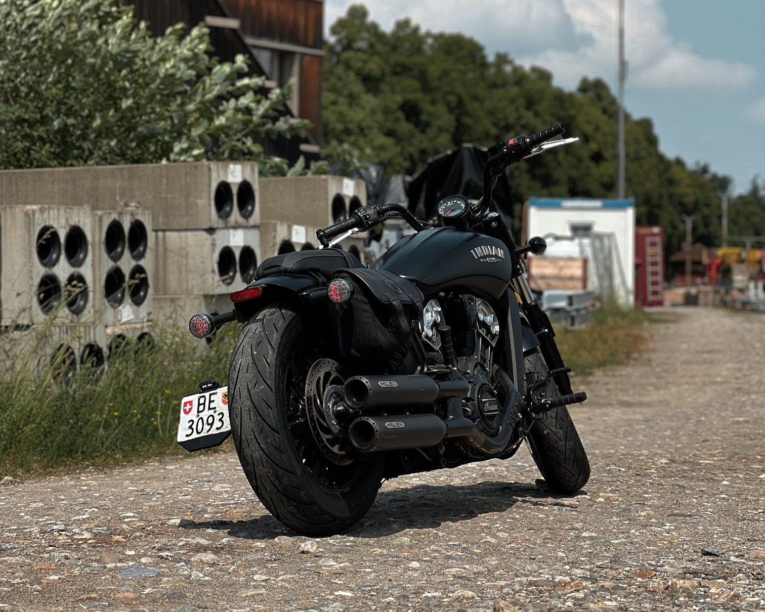 Indian Motorcycle Chopper: Indian Scout Bobber 2018 – Usato da Schliern b. Köniz venduto da fbslr 2
