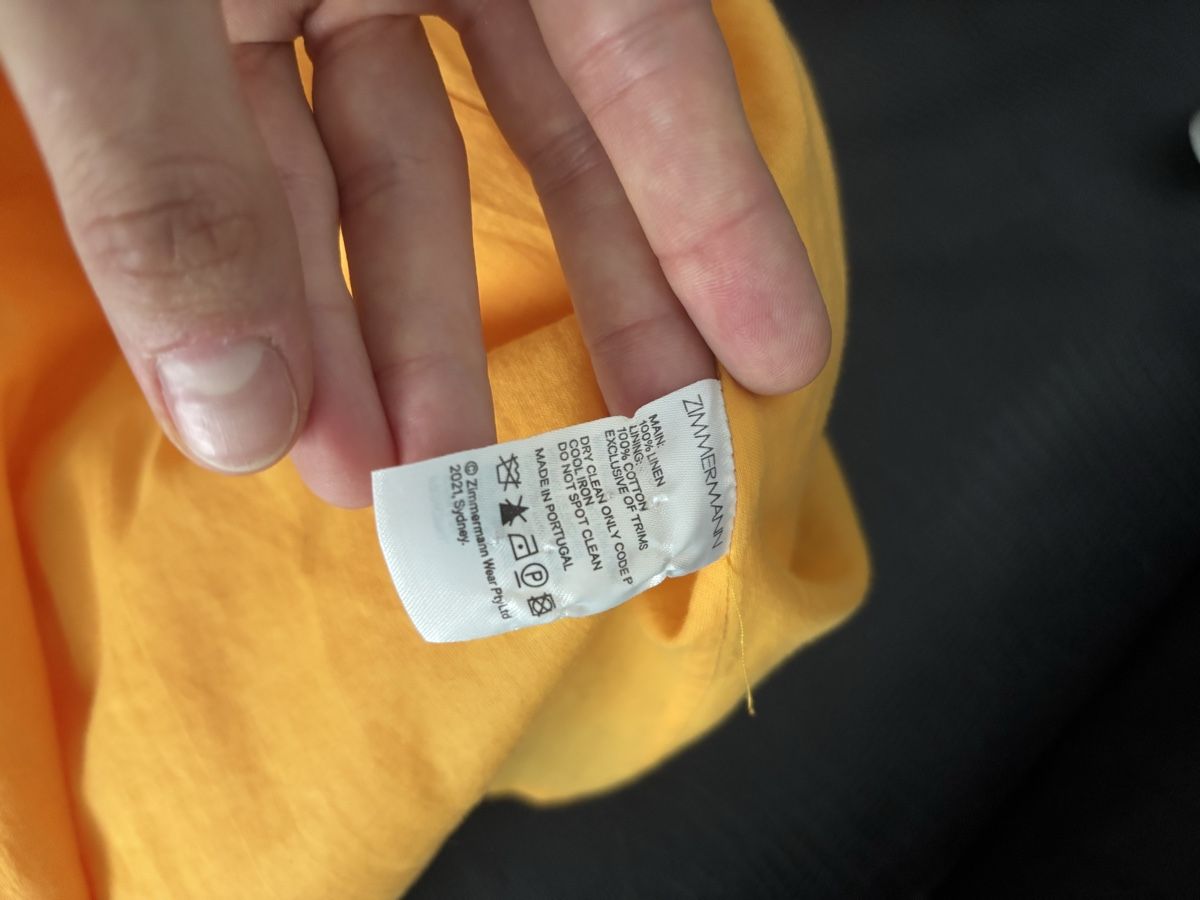 Zimmermann Kleider: Zimmermann Sommerkleid - Orange - Gr S – Gebraucht aus Kilchberg ZH von joa_v7bl 5