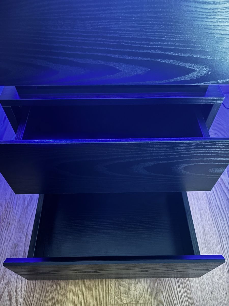 Comodini: Nachttisch Vasagle Moon mit LED-Beleuchtung – Usato da Horn venduto da Valentino_A 1