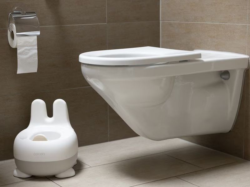 WC: Töpfchen Hase Weiss/Grau Cocon – Neu und originalverpackt aus Strengelbach von schnaeusel 3
