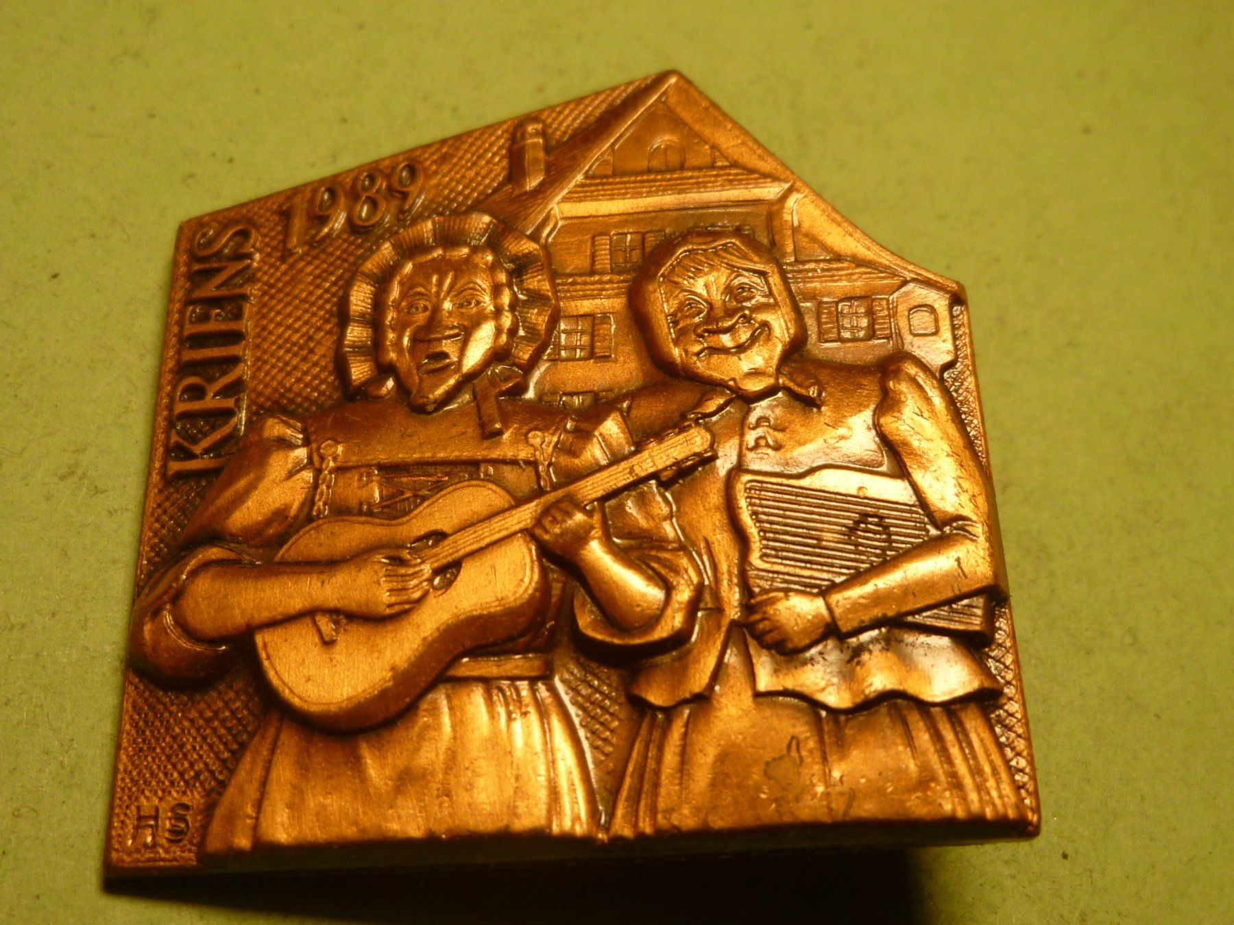 Plaketten & Abzeichen: KRIENS 1989 BRONZE – Gebraucht aus Ried (Muotathal) von Mandarin02