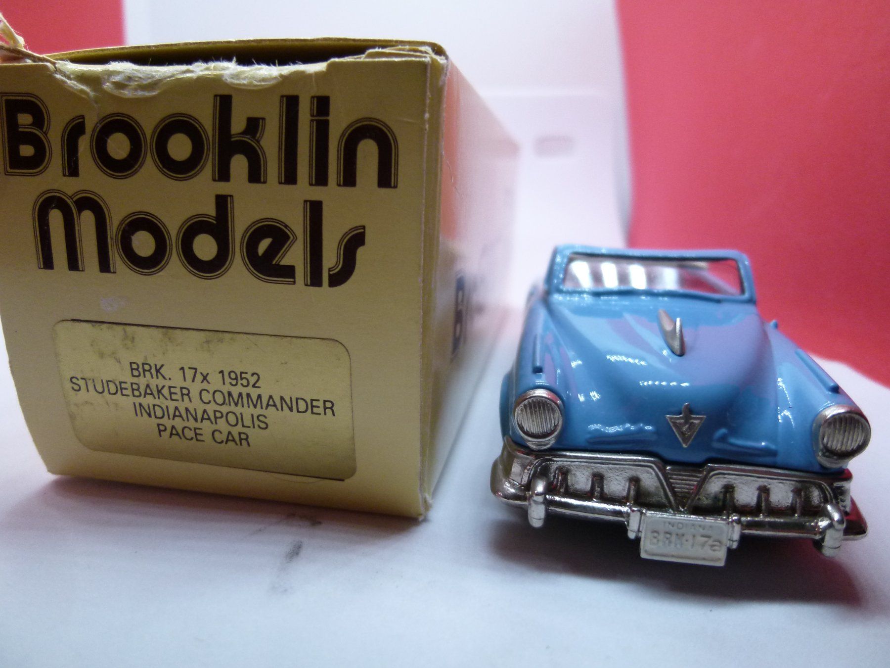 Brooklin Voitures modèles: BROOKLIN - Studebaker Commander Pace Car - BRK 17x – Neuf (Voir description) à Reiden par Aston2 1