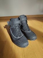 BÜSE B57 Motorrad Kurzstiefel Schwarz/Silber (Gr.41)