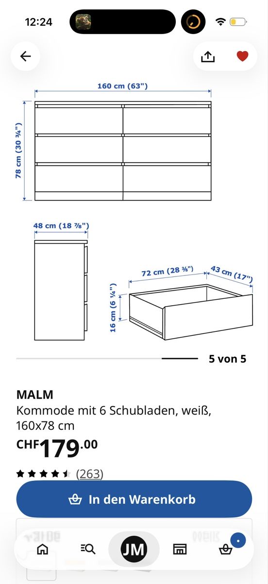 Ikea Commodes: Malm Kommode – D'occasion à Adlikon b.Regensdf par Susanna333 2