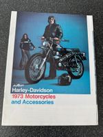 Harley-Davidson Prospekt, Katalog, Zubehör von 1973