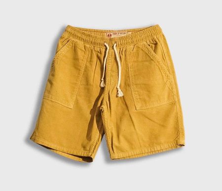 Shorts - Logan Cord Shorts - Iron & Resin