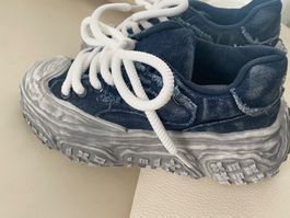 MUST HAVE - sportlicher Hingucker Damenschuh, Jeansblau, 39