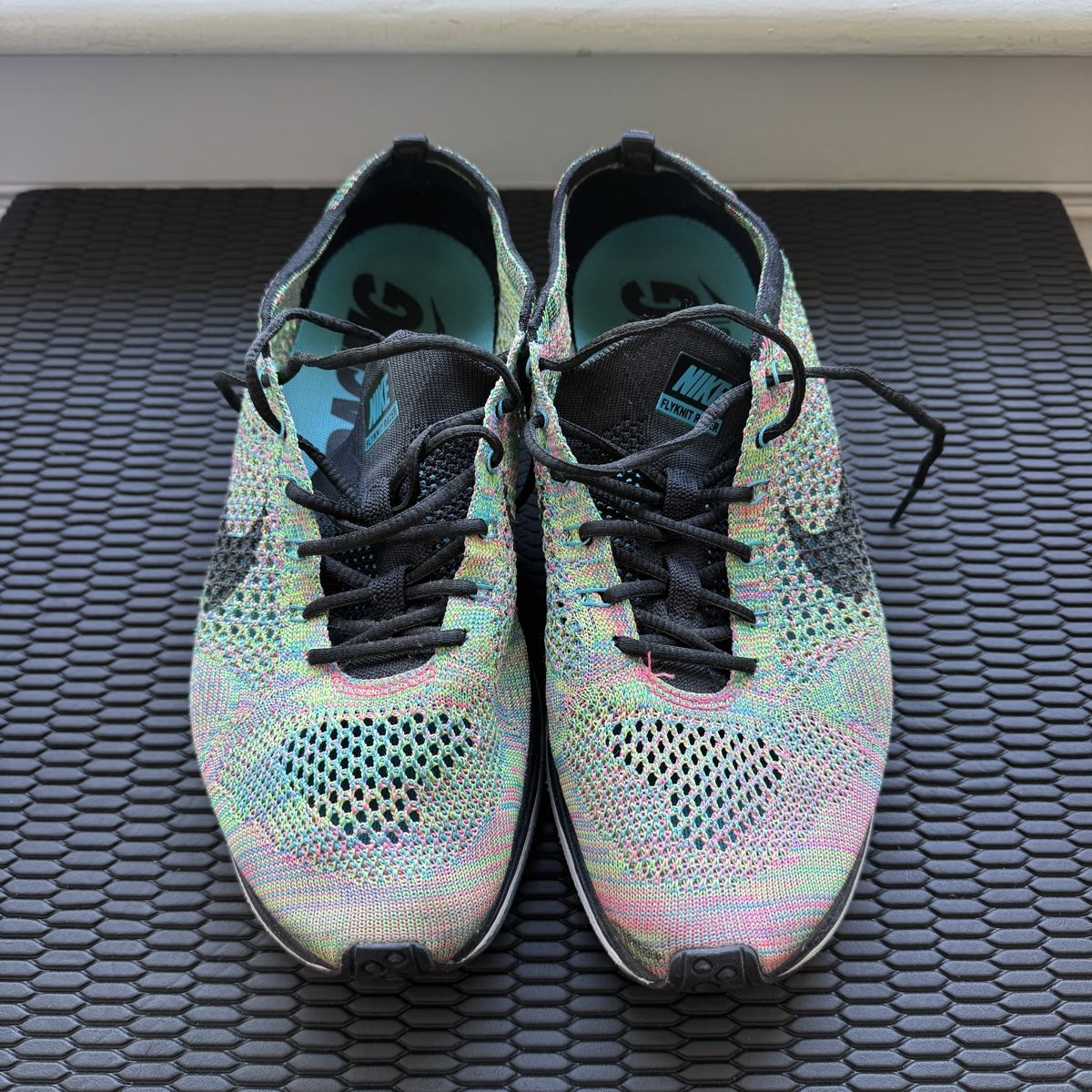 Nike Scarpe da uomo: Nike Flyknit Racer "Multi-Color 2.0" – Usato da Bern venduto da Roynsky 3