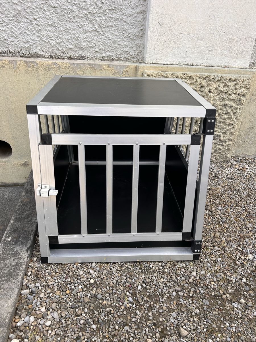 Gabbie, trasporto & Sicurezza: Hunde Transportbox – Usato da Herisau venduto da langohrenglueck