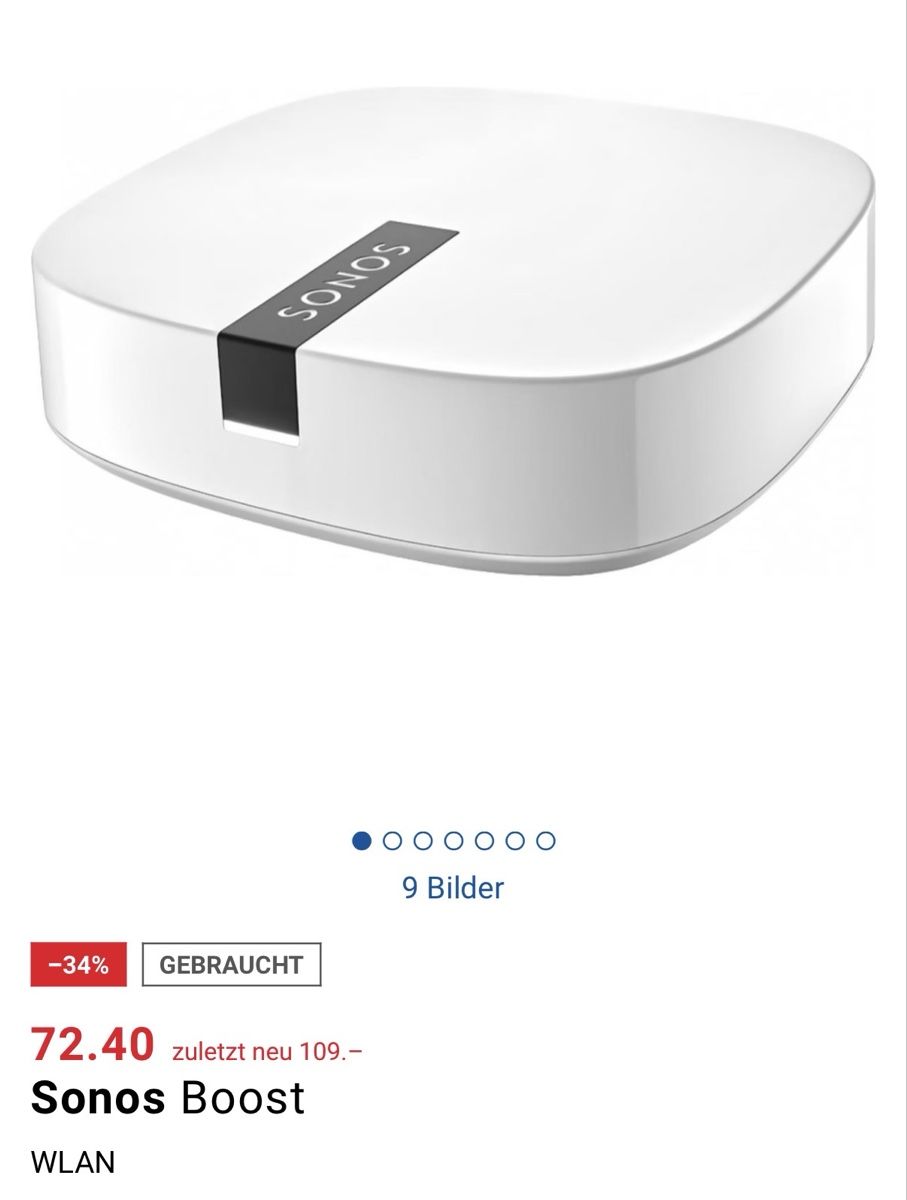 Sonos Casse acustiche: Sonos bundle – Usato da Kloten venduto da Tschorsch_Kluuni 7