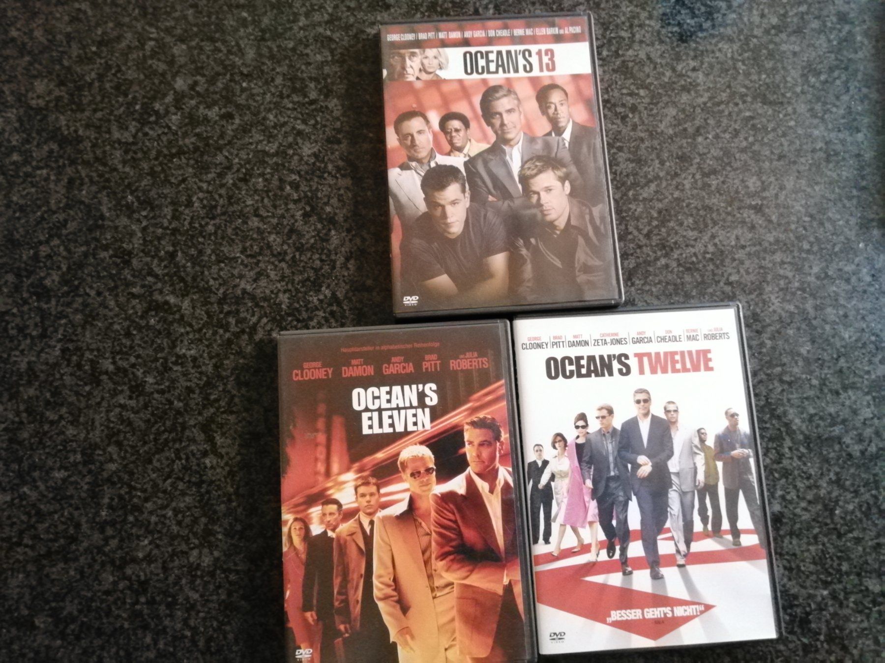 Tutti i DVDs: 3 DVDs, Ocean's Eleven, Twelve & Thirteen – Usato da Utzigen venduto da Walkuere94