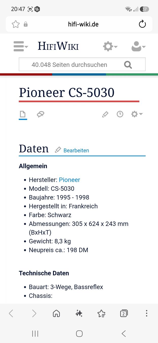 Pioneer Verstärker: Pioneer Hifi Anlage  – Gebraucht aus Basel von Tassara75 5