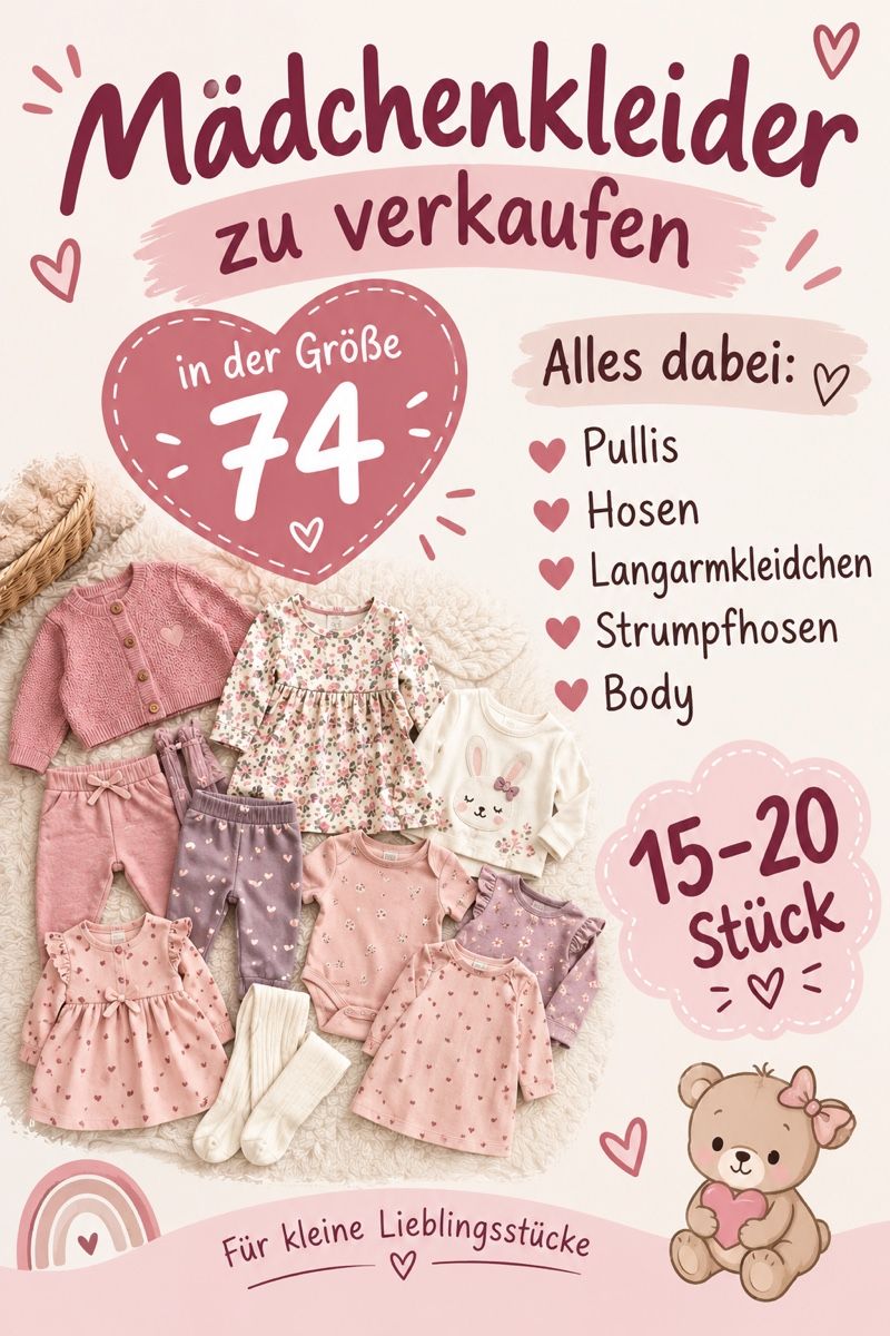 Kleiderpakete & -sets: Mädchenkleider 74 – Gebraucht aus Diegten von ann_r8ls