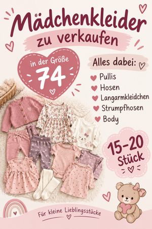 Mädchenkleider 74