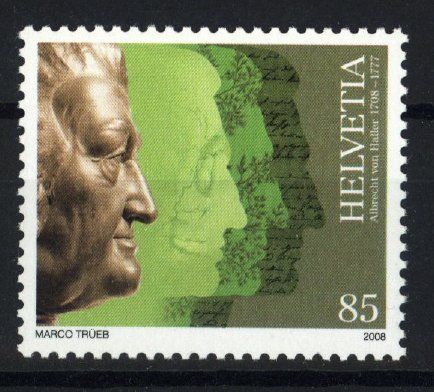Tutti i francobolli: 2008, Albrecht von Haller ** – Usato da Willisau venduto da Vollstempel