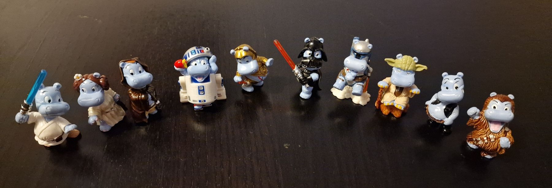 Star Wars Giocattoli: Figurines Kinder Hippo Star Wars – Nuovo (secondo la descrizione) da Bussigny venduto da Clapman 1