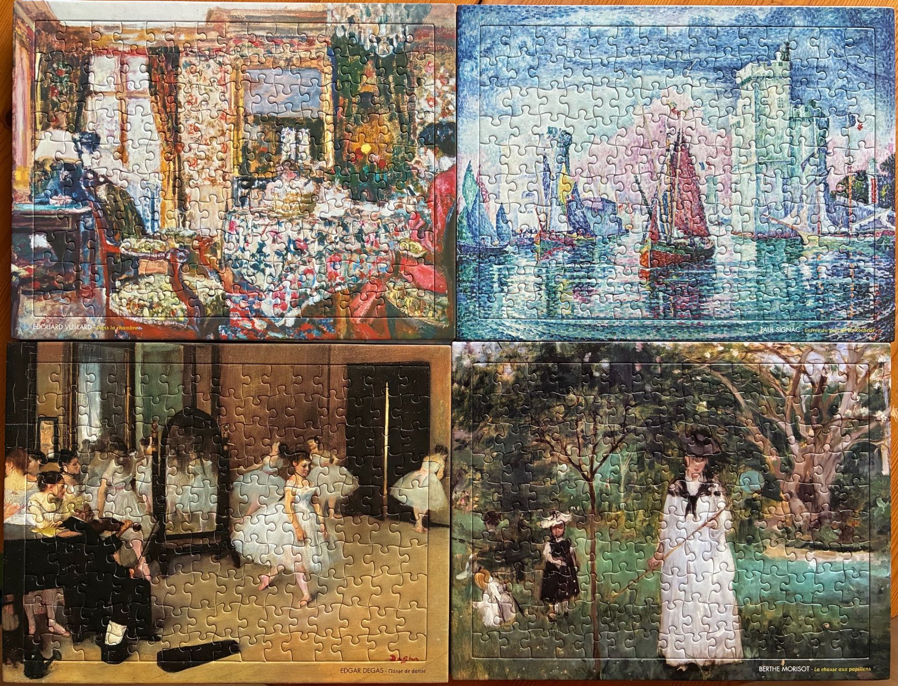 Puzzle: 20 Puzzles "tableaux de maîtres" – Nuovo (secondo la descrizione) da Moutier venduto da lebadin