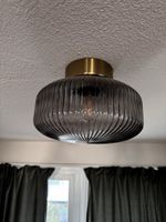 Dunkle Glas Deckenlampe