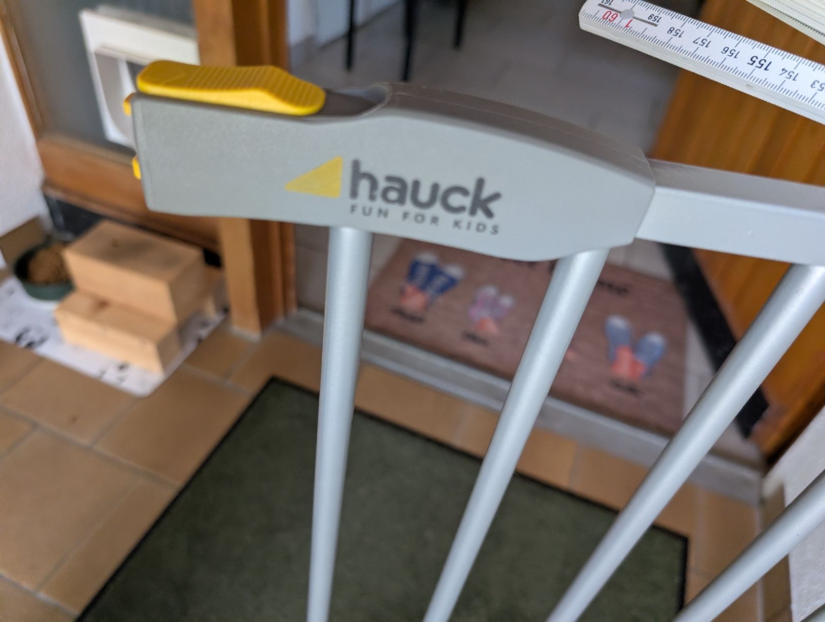 Sécurité: Sicherheitstor Hauck Grau  – D'occasion à Büren an der Aare par Les.bieri 1