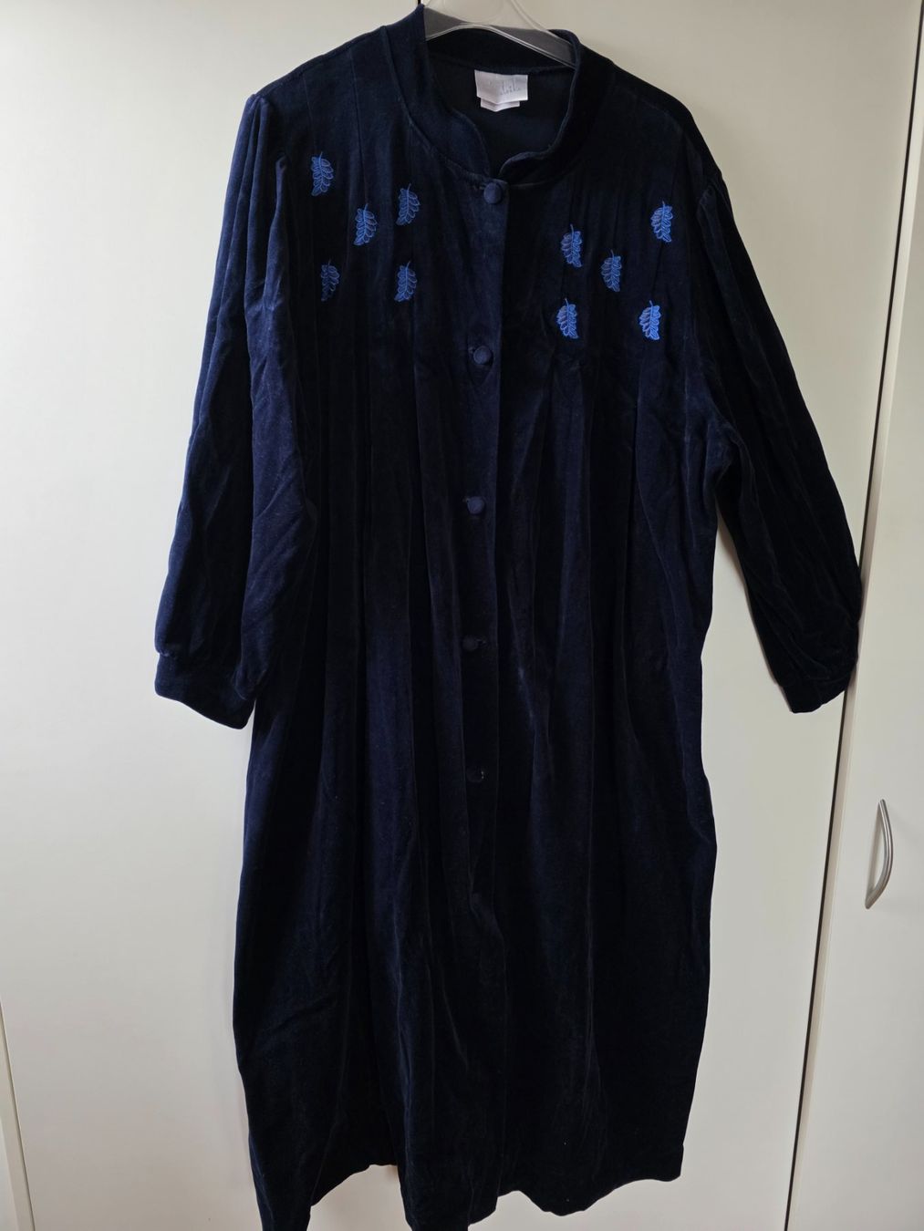 Accappatoi: Nicki Morgenmantel d.blau ca. 48 50 52 – Usato da Riehen venduto da robs2026
