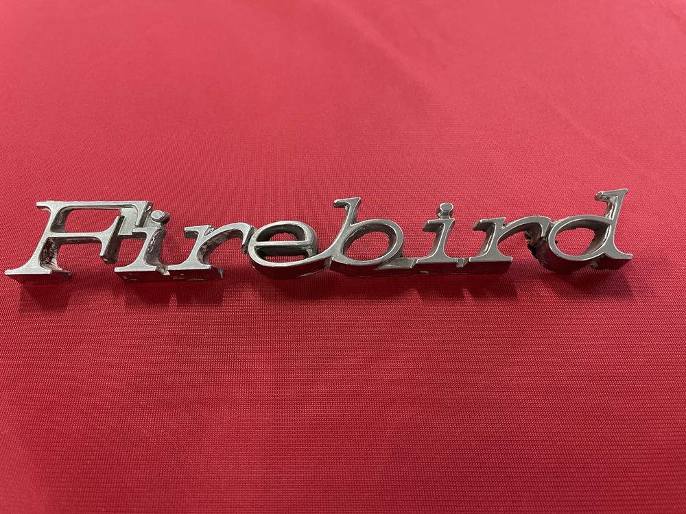 Pontiac Firebird Schriftzug Emblem (Gebraucht) in Gerlafingen für CHF ...