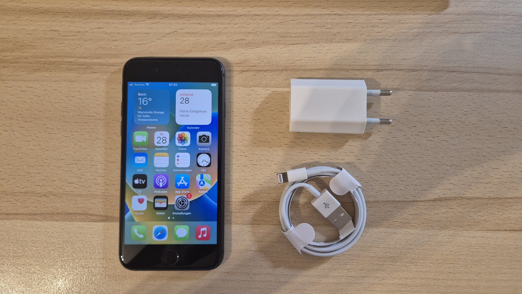 Apple Handys / Smartphones: iPhone 8 64GB Space Gray 3016 Akku bei 98% – Gebraucht aus Münchenbuchsee von MV_Solutions