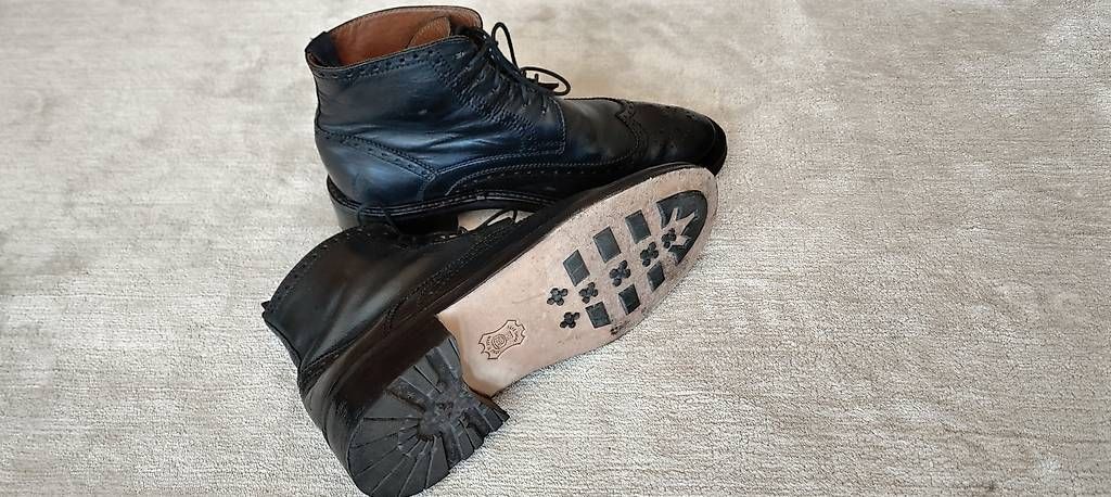 Navyboot Chaussures hommes: Navyboot - Full Brogue Derby Boots - Gr. 42 – D'occasion à Bülach par hunzisev 2
