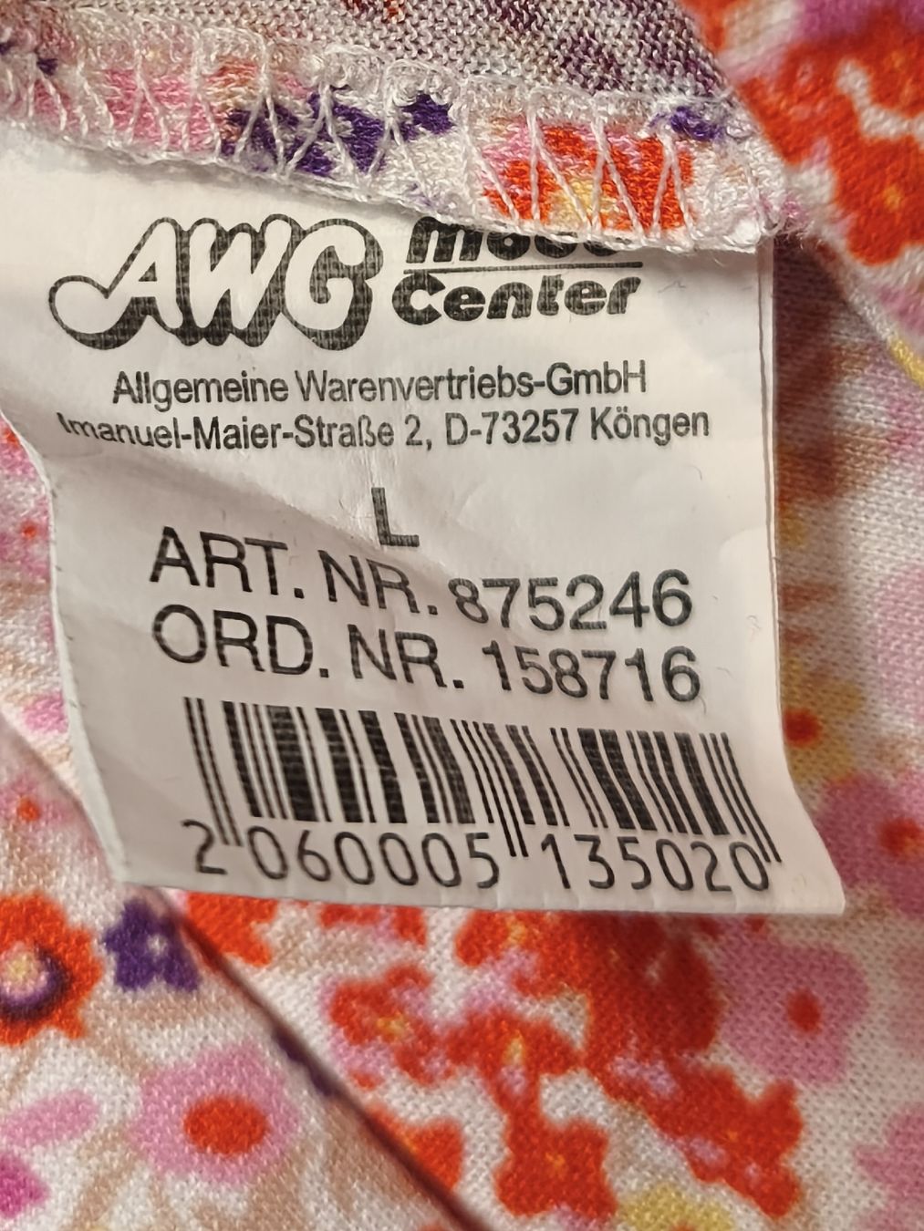 T-Shirts: Shirt mit Blumenmuster in Gr.L von Sure! – Neu (gemäss Beschreibung) aus Emmetten von SecondhandSiska 5