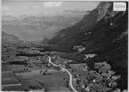 Flugaufnahme Flums-Hochwiesen