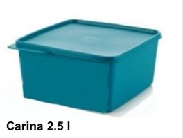 Carina - Behälter, gross, 2.5l, Petrol " Tupperware " NEU
