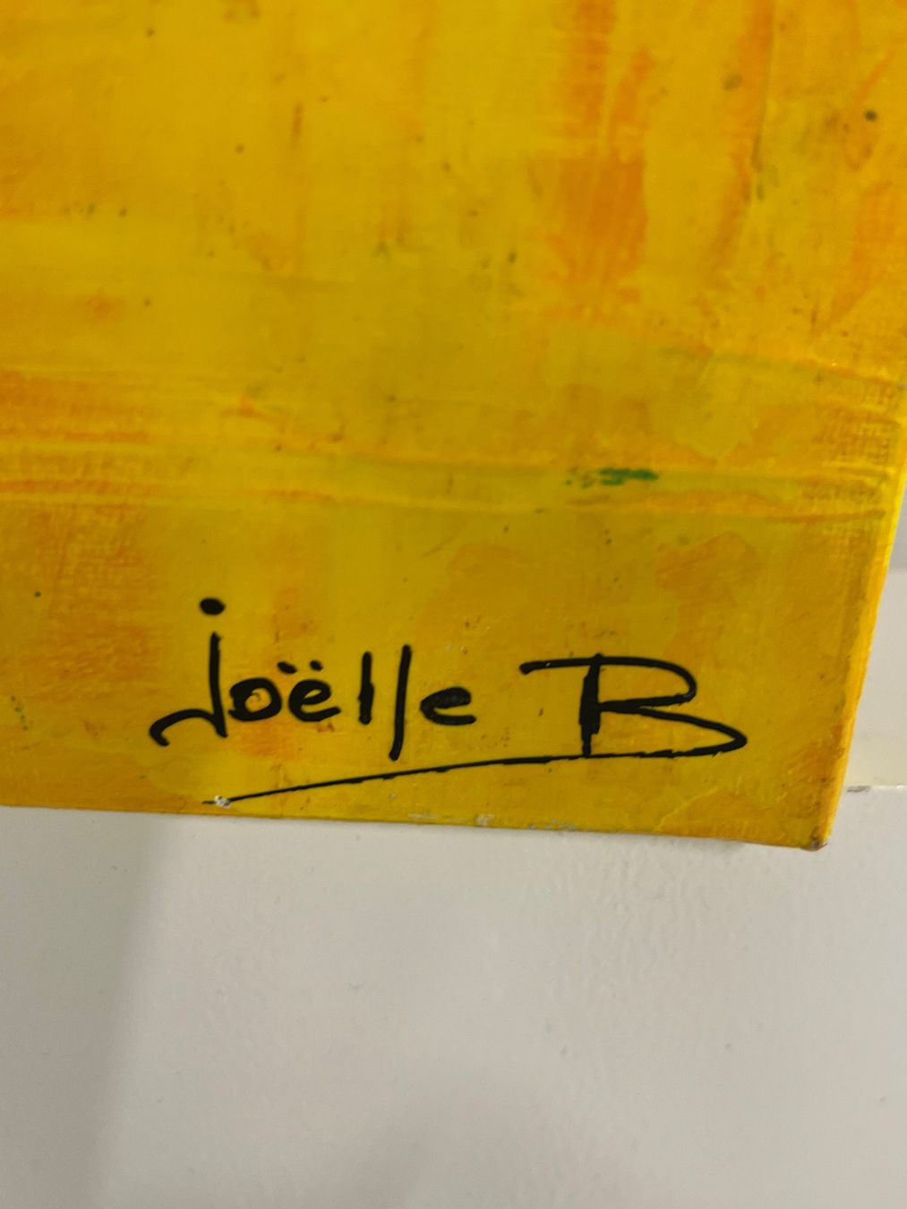 Dipinti: Joëlle B.  Original Gemälde – Usato da Basel venduto da PAUL_ART 3