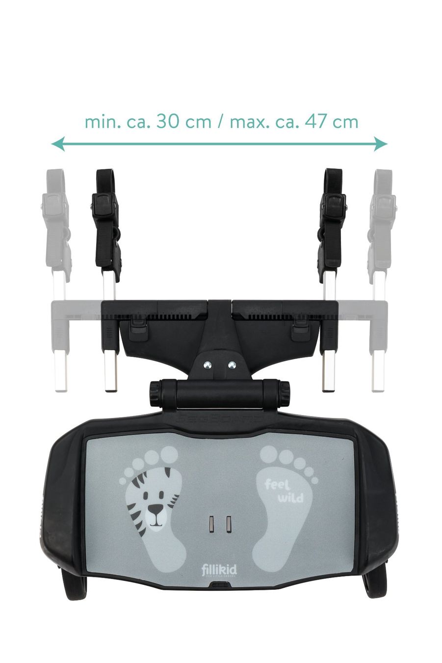 Fillikid Accessori per carrozzine: Buggy Board Fillikid mit Sitz – Usato da Zürich venduto da Lomo20 5