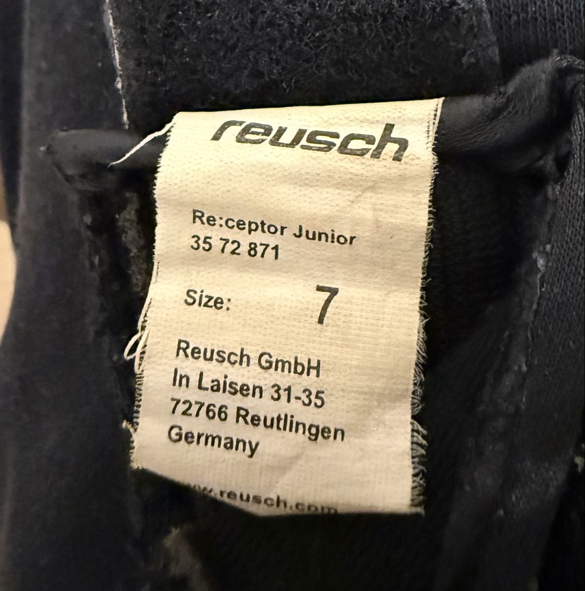 Reusch Guanti: Torwarthandschuhe Reusch Kinder Grösse 7 – Usato da Binningen venduto da MichPam71 4