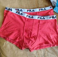 Zwei Unterhosen FILA, rot, Grösse XL