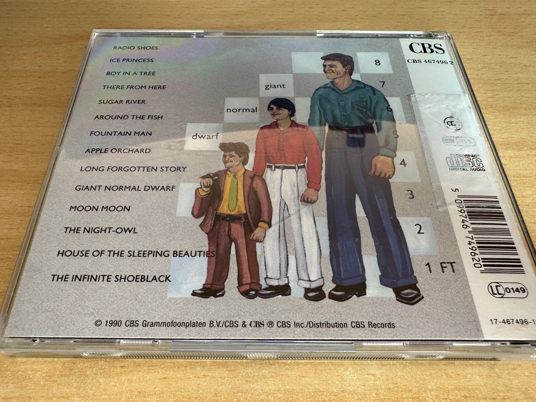 CD: Nits – Giant Normal Dwarf – Usato da Rikon im Tösstal venduto da Alpenmutz 1
