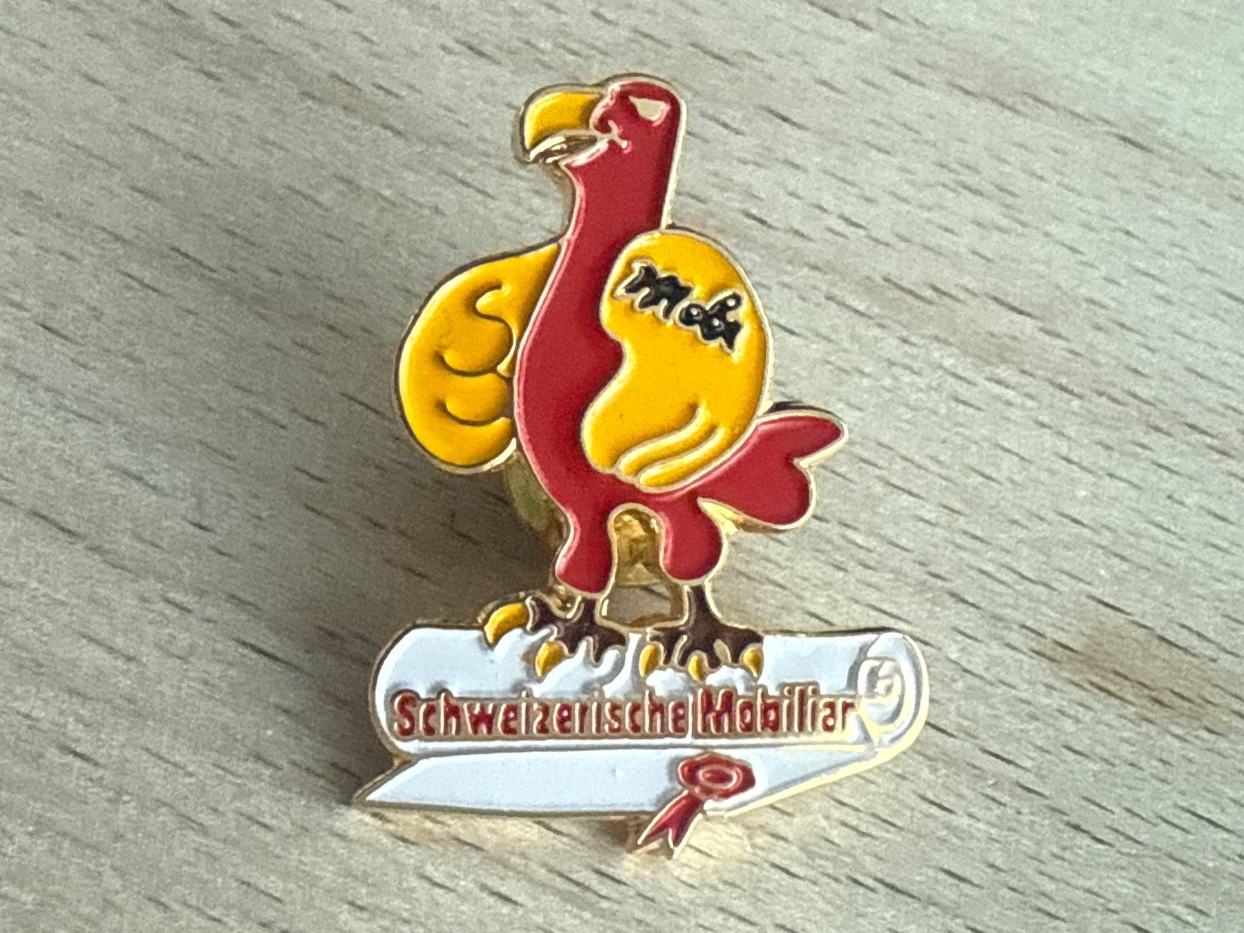 Placchette & Badge: Pin Schweizerische Mobiliar – Usato da Glattbrugg venduto da Schweigmatt