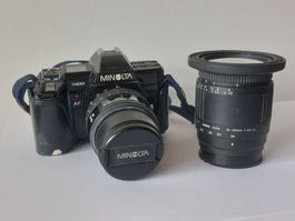 Minolta 7000 + 2 Objektive