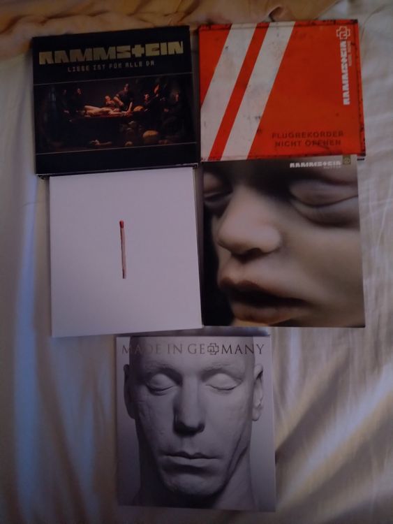 Rammstein Alben Sammlung 5 Stück (Gebraucht) in Kaiseraugst für CHF 15 ...