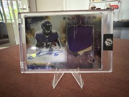 NFL - Javorius Allen - Auto Rookie Refractor Patch