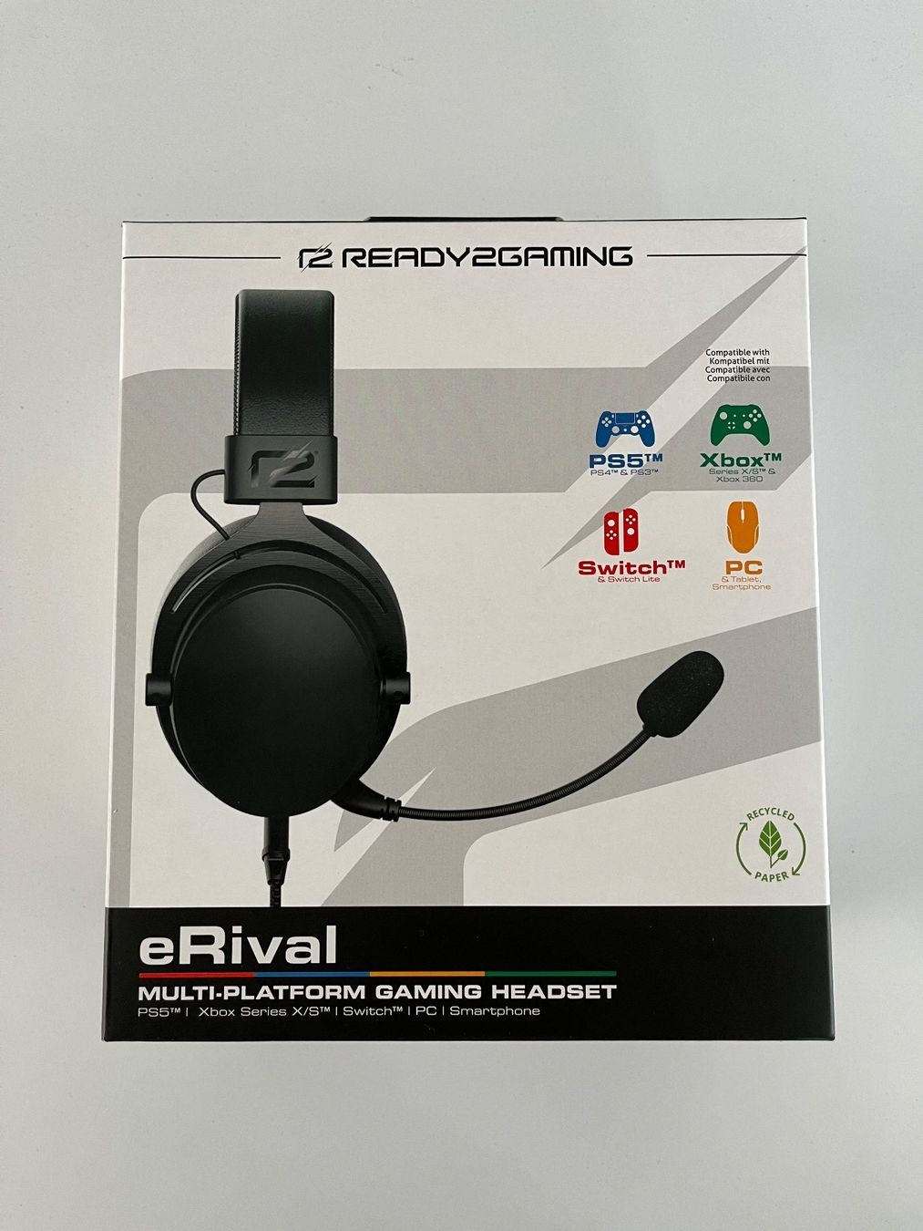 Cuffie: ready2gaming Multi Plattform Kabelgebundenes Gaming Headset – Nuovo e nell'imballaggio originale da Triesen venduto da up2gamesch