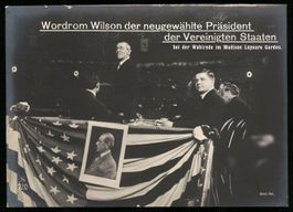 Riesen-AK Woodrow Wilson, 28. Präsident