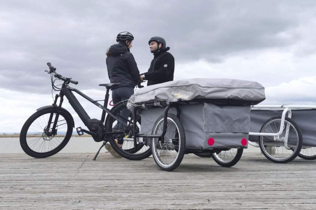 Zelte: GT B TURTLE / Micro-Wohnwagen für Velo & E-BIKES – Gebraucht aus Elsau von Body 1