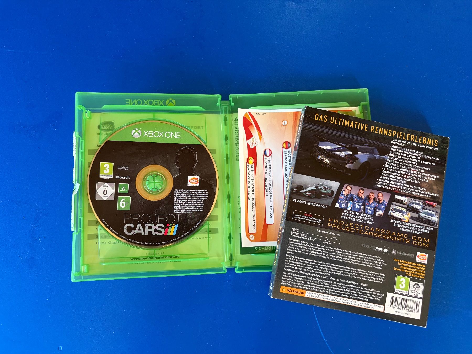 Microsoft Giochi: XBOX ONE Project Cars – Usato da Chur venduto da irog2021 1