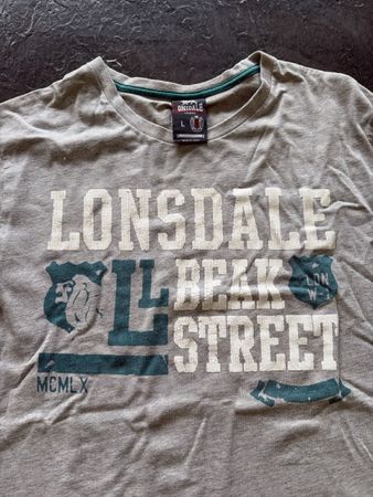 T shirt LONSDALE gris 