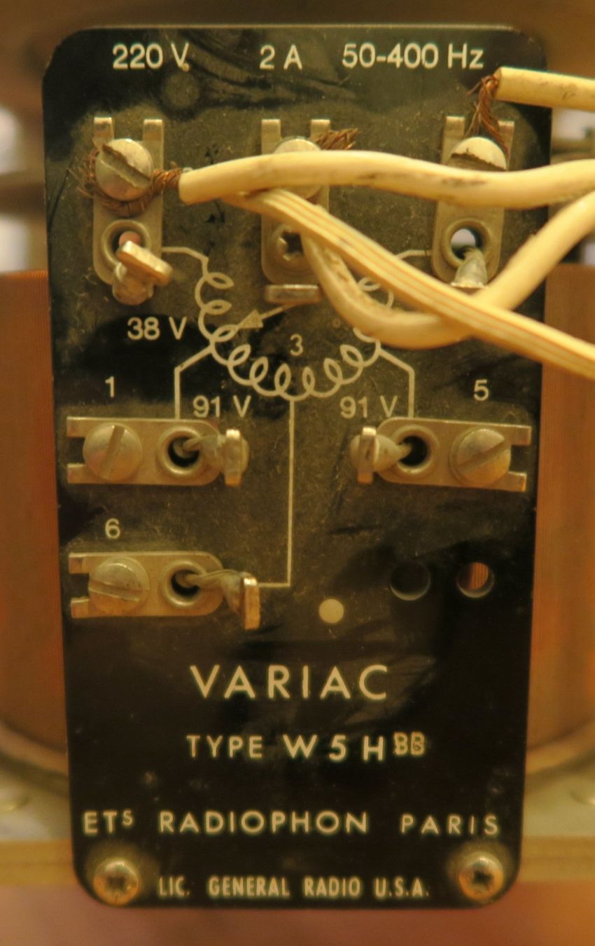 Componenti elettronici: Transformer Variac (Vintage) – Usato da Rüti ZH venduto da Xokimilko 4